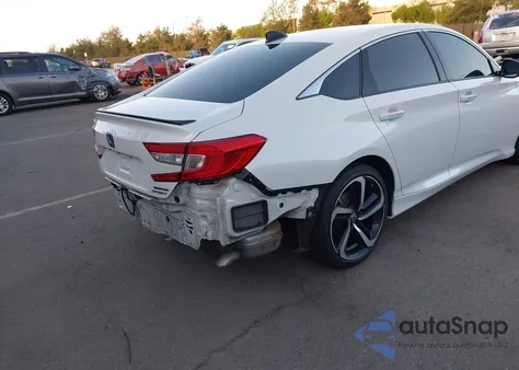 2022 Honda Accord Hybrid Sport from USA, damaged, VIN 1HGCV3F26NA034696